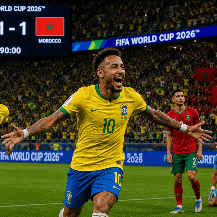 Brazil vs Morocco | FIFA World Cup 2026