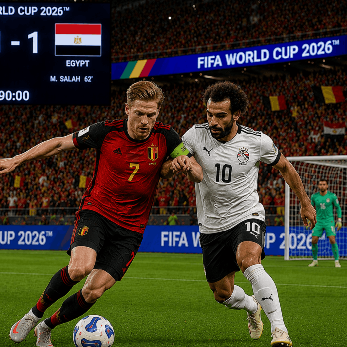 Belgium vs Egypt | FIFA World Cup 2026