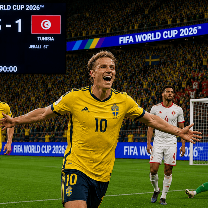 Sweden vs Tunisia | FIFA World Cup 2026