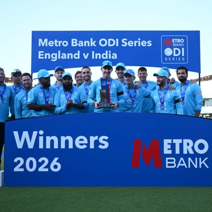 England beat India by 27 runs to win ODI series 2-1 after Lord’s run-fest