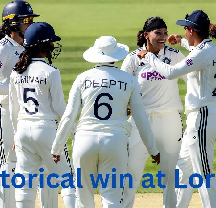 India women crush England women for historic Test win at Lord’s Cricket Ground