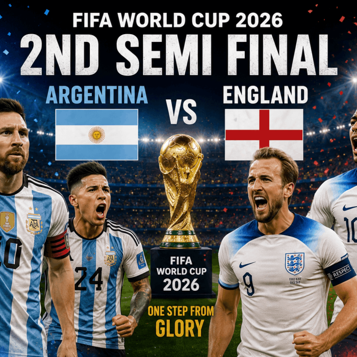 Argentina vs England | Semi Final 2 | FIFA World Cup 2026