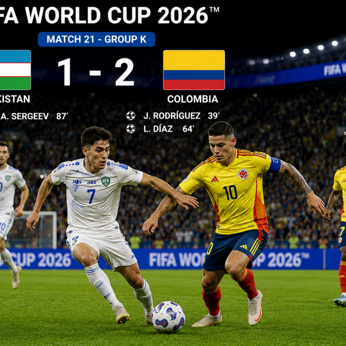 Uzbekistan vs Colombia | FIFA World Cup 2026